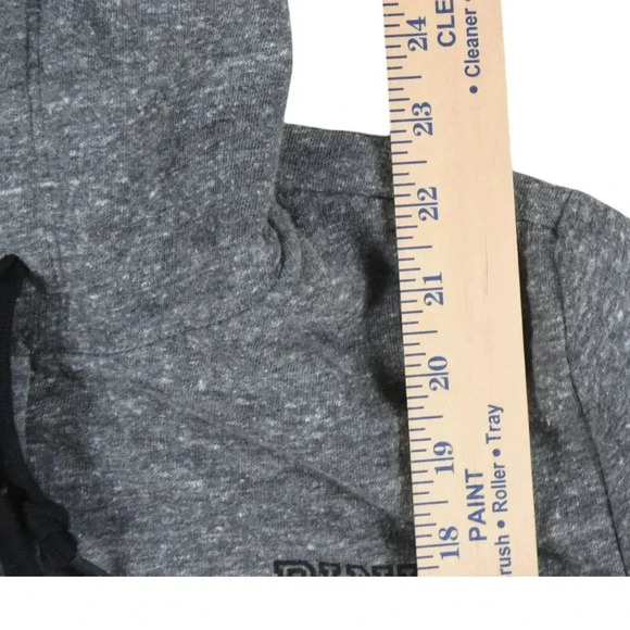 PINK Victoria's Secret Women's Grey Full Zip Hoodie Size Medium Love Pink - Picture 5 of 8